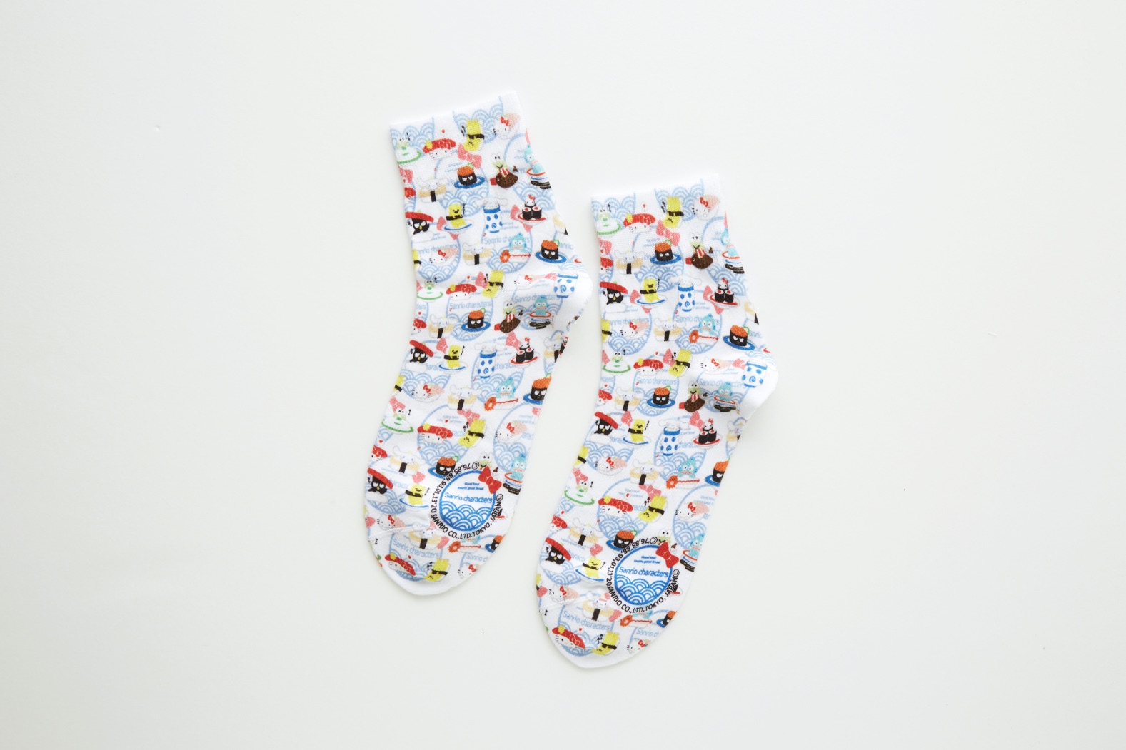 靴下屋×サンリオキャラクターズ Sanrio Socks　三麗鷗靴下４