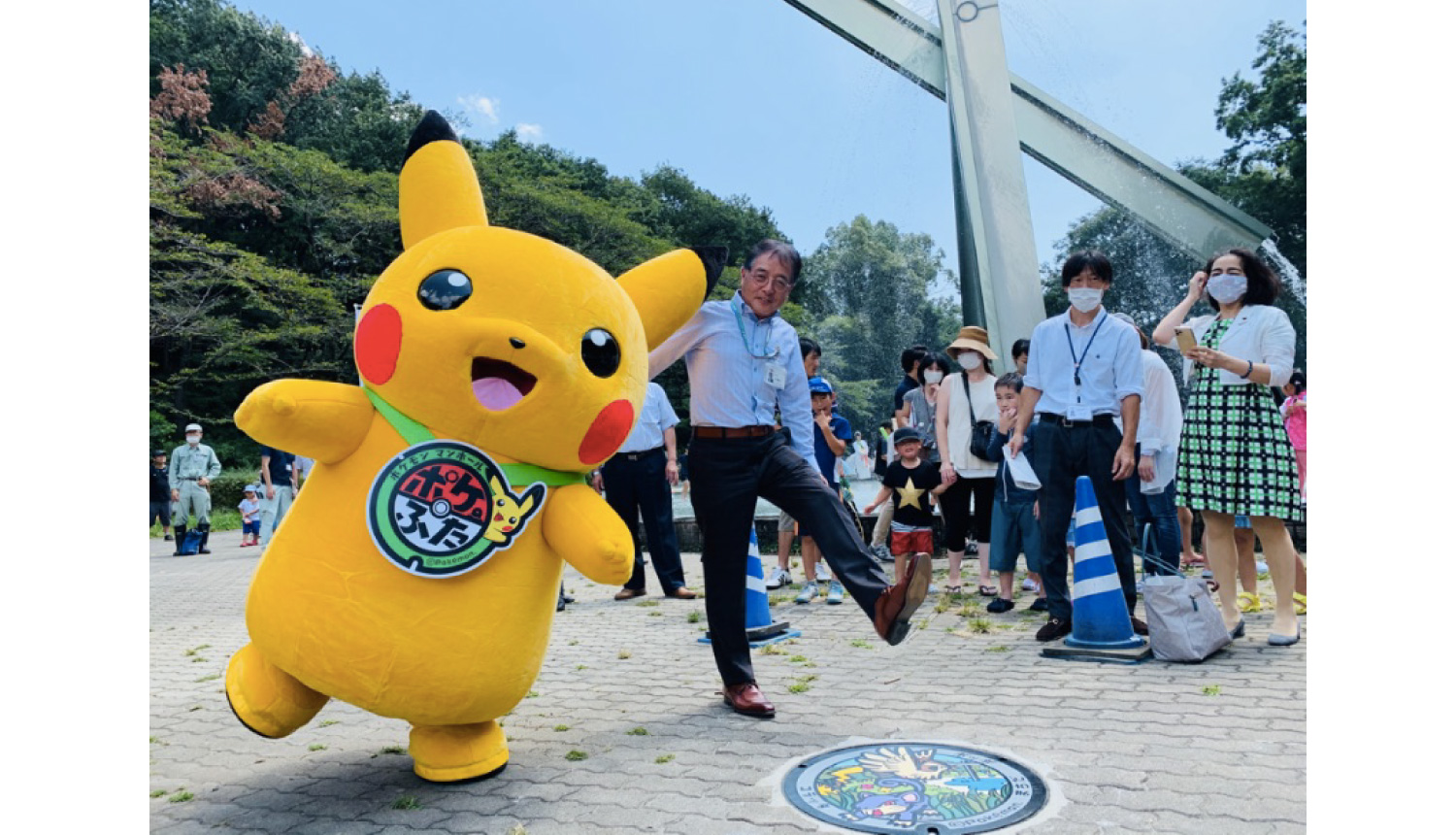 都内初 ポケモンマンホール ポケふた が町田市 芹ヶ谷公園に設置 Moshi Moshi Nippon もしもしにっぽん 都内初 ポケモンマンホール ポケふた が町田市 芹ヶ谷公園に設置 Moshi Moshi Nippon もしもしにっぽん