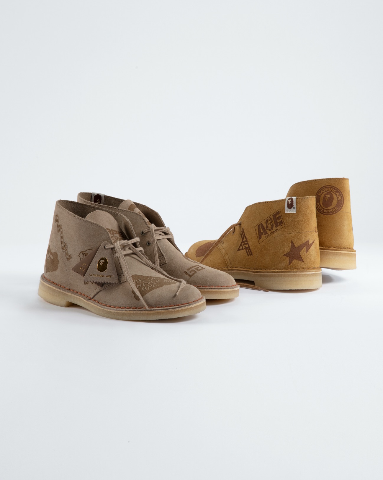 A BATHING APE CLARKS ORIGINALSベイプ BAPE6