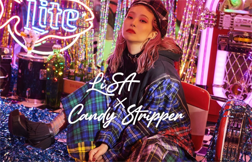 LiSA×Candy Stripper コラボレーション LiSA×Candy Stripper Collaboration 合作0