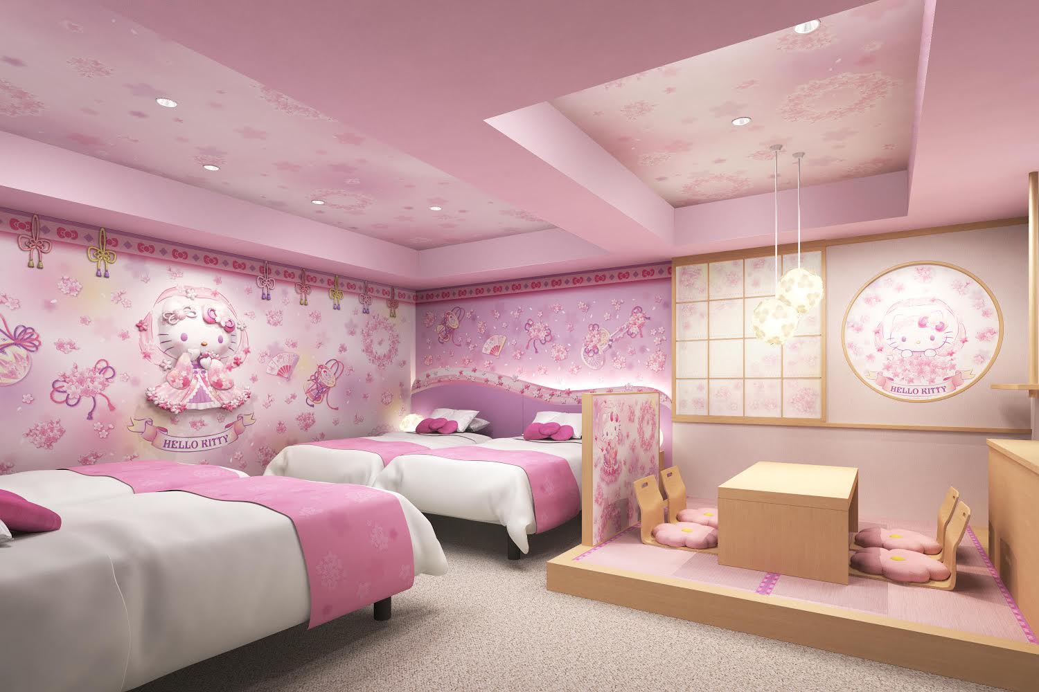 ハローキティルーム浅草東武ホテル Hello Kitty Room Tobu Hotel Asakusa 凱蒂貓旅館浅草_