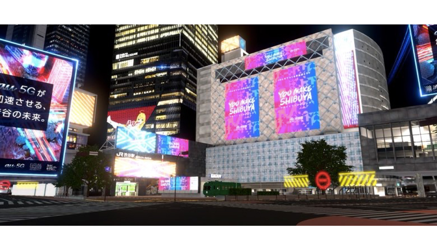 バーチャル渋谷キャラクターデザイン-Virtual-Shibuya-虛擬澀谷-虛擬偶像