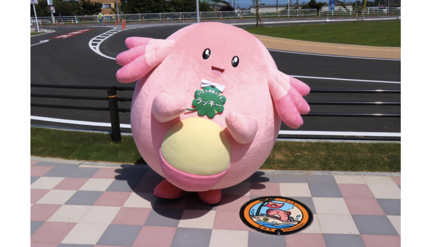 ポケふた-福島県-Fukushima-Pokemon-manhole-covers寵物小精靈沙井