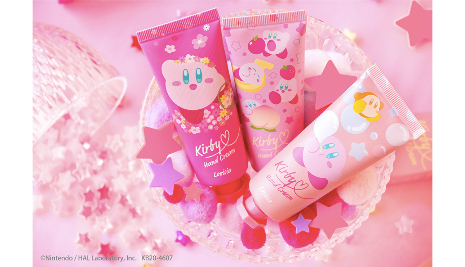 星のカービィ-ハンドクリーム-Kirby-Handcream-星之卡比