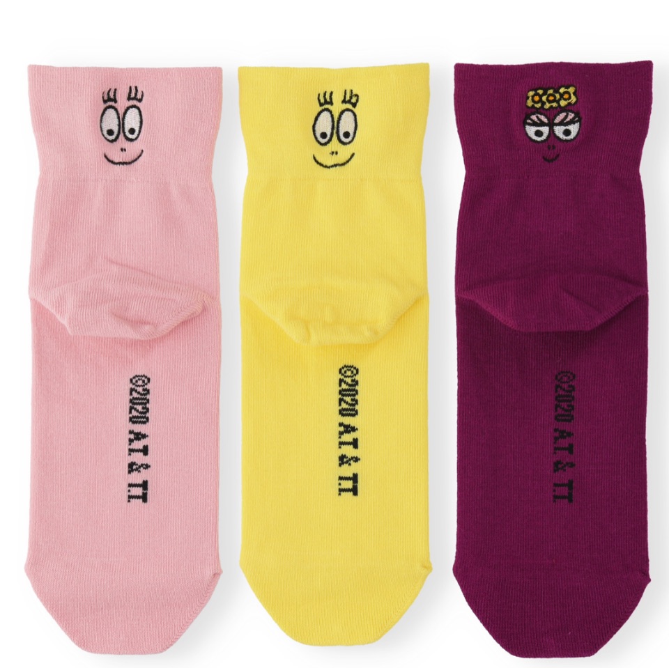 靴下屋×バーバパパ Barbapapa Socks 泡泡先生