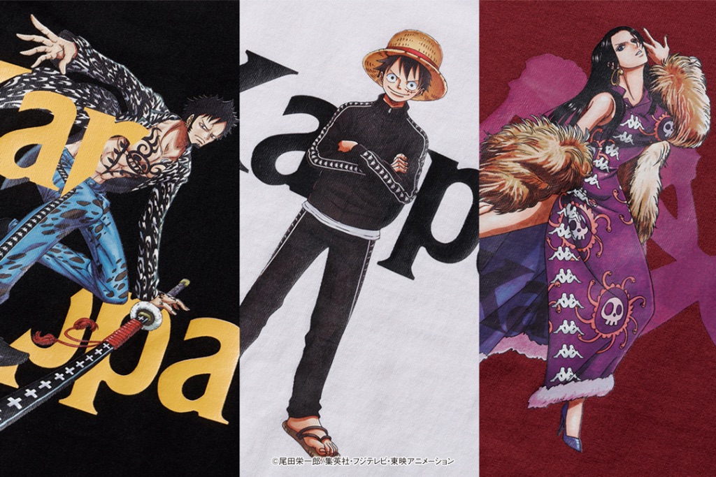 One Piece Reveals Second Collaboration With Sports Brand Kappa Moshi Moshi Nippon もしもしにっぽん