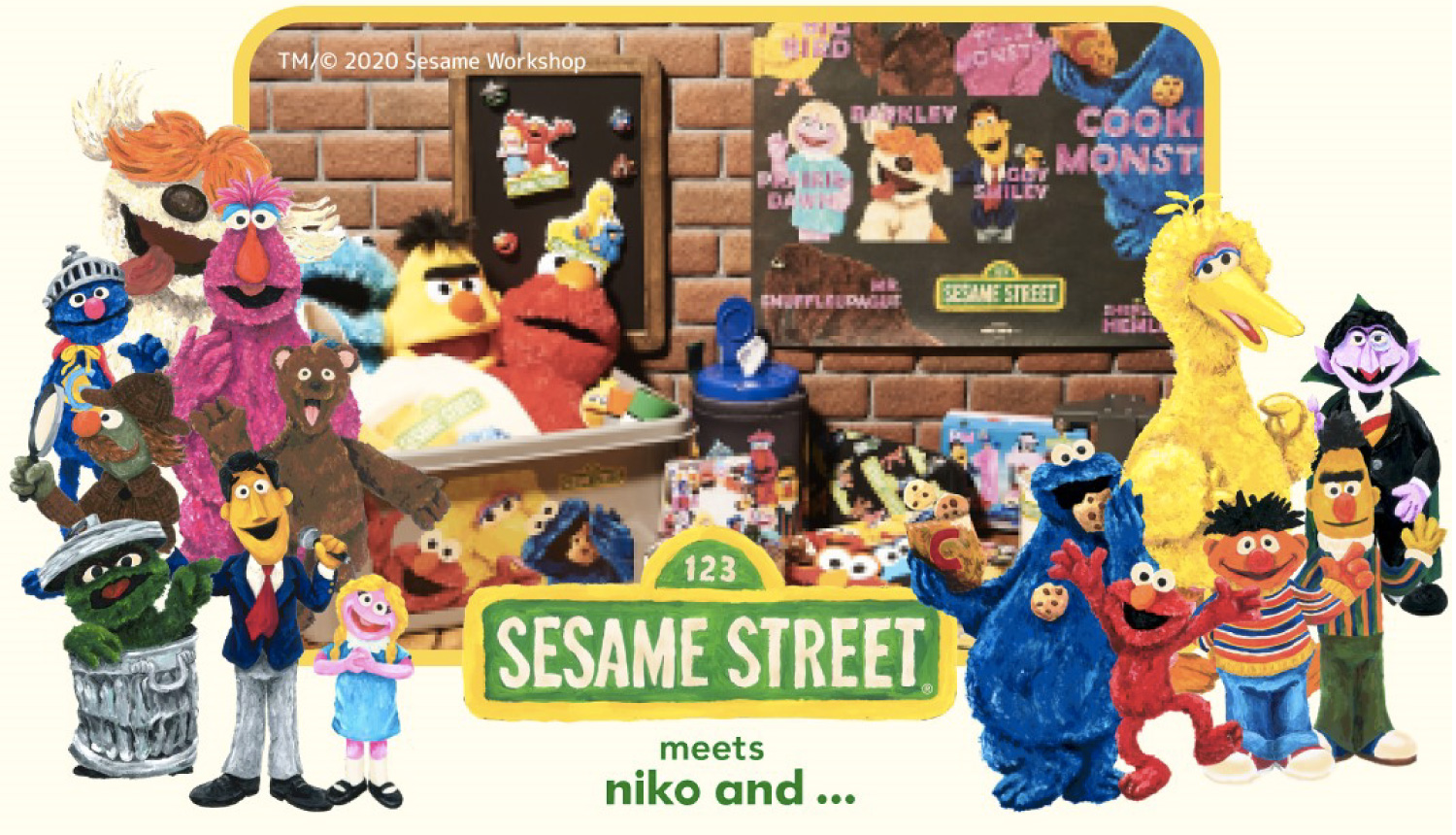 niko-and-…-Sesame-Streetニコアンド-セサミストリート-芝麻街