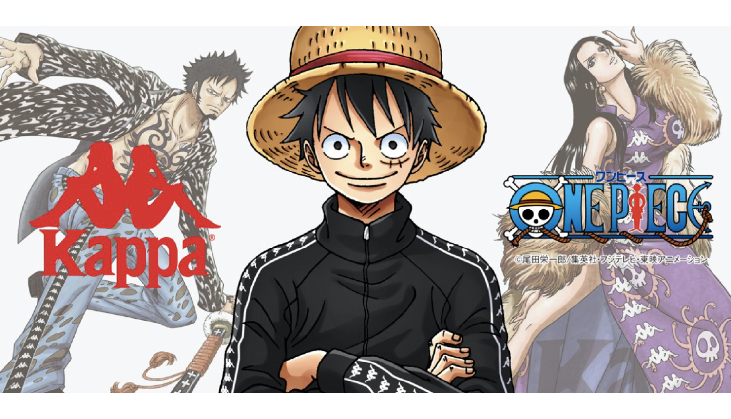 One Piece Reveals Second Collaboration With Sports Brand Kappa Moshi Moshi Nippon もしもしにっぽん