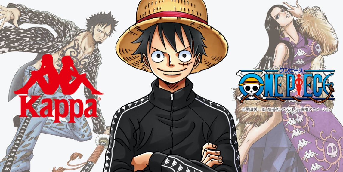 One Piece Reveals Second Collaboration With Sports Brand Kappa Moshi Moshi Nippon もしもしにっぽん