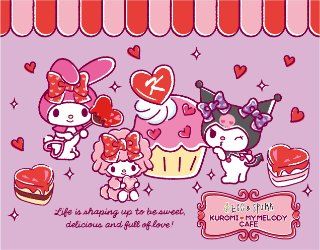 KUROMI♡MY MELODY CAFE クロミマイメロディカフェ 酷洛米 美樂蒂