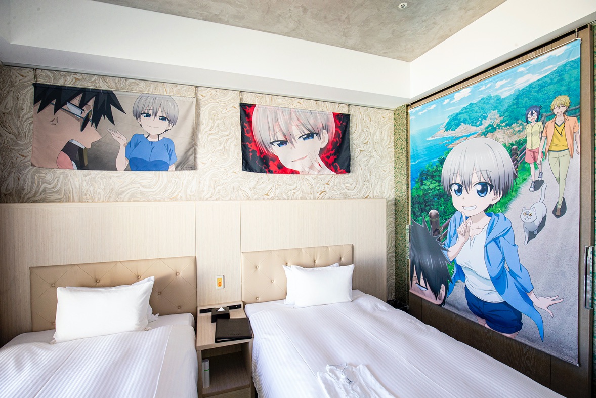 An Otaku S Dream The Ej Anime Hotel In Saitama Where You Can Stay In Rooms Themed On Anime Series Moshi Moshi Nippon もしもしにっぽん