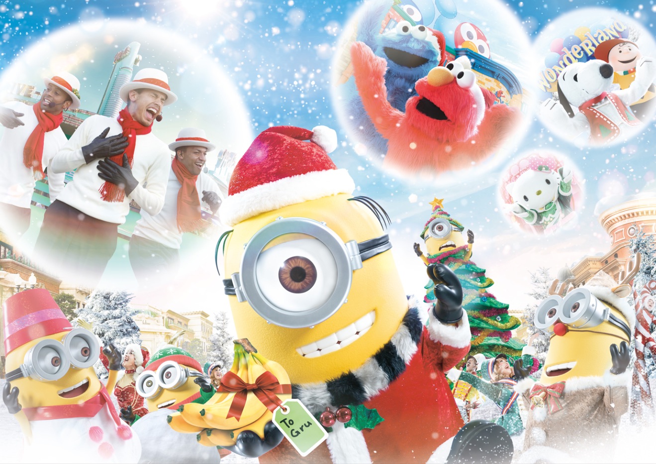ユニバーサル・スタジオ・ジャパン クリスマス 2020 USJ Christmas 2020 日本環球影城 聖誕節 2020