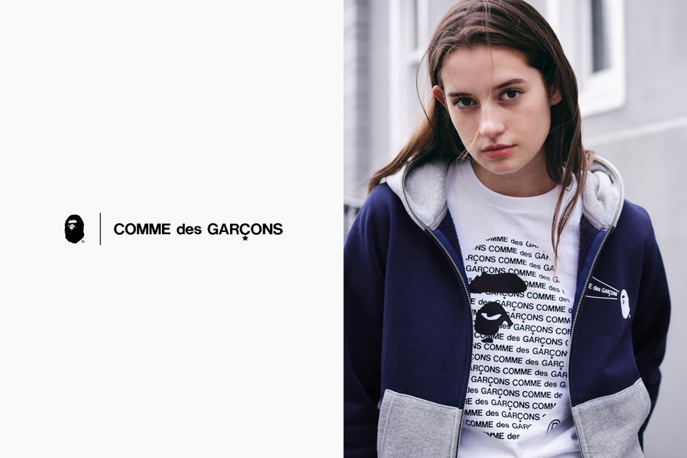 A BATHING APE® × COMME des GARCONSベイプ