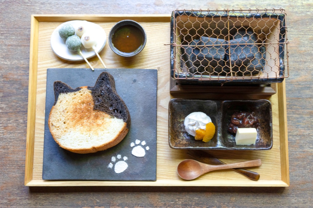 eXcafe祇園ねこねこパン Kyoto cafe Neko neko bread 麵包