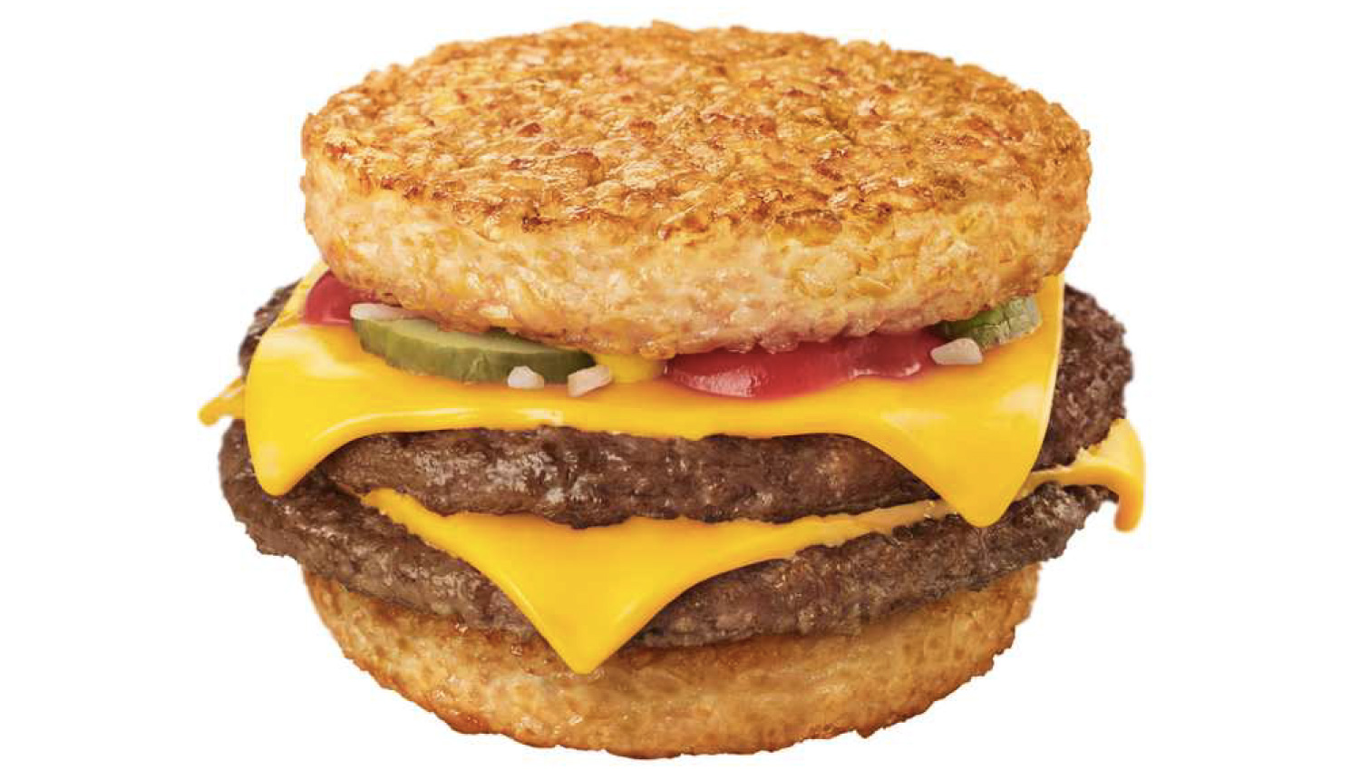 マクド-ダブルチーズ-ごはんバーガー-Double-Cheese-Rice-Burger-McDonald’s-麥當勞_