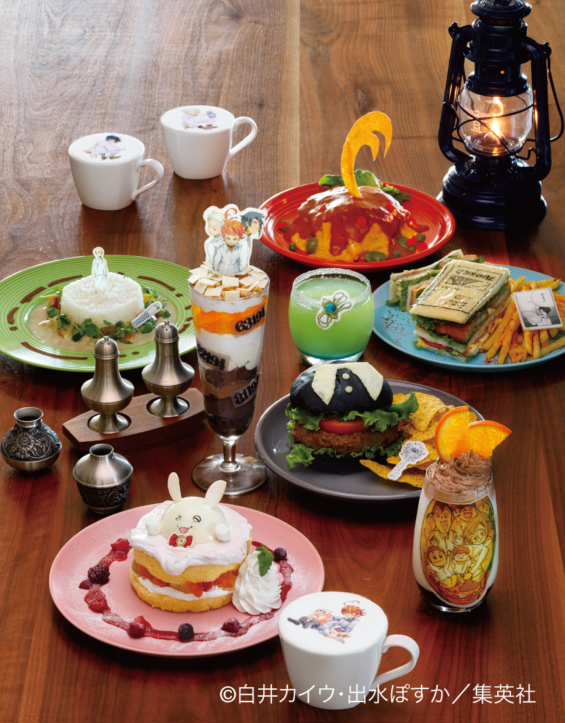 六本木 約束のネバーランド展 コラボカフェ Cafe Grace Field のメニューを発表 Moshi Moshi Nippon もしもしにっぽん