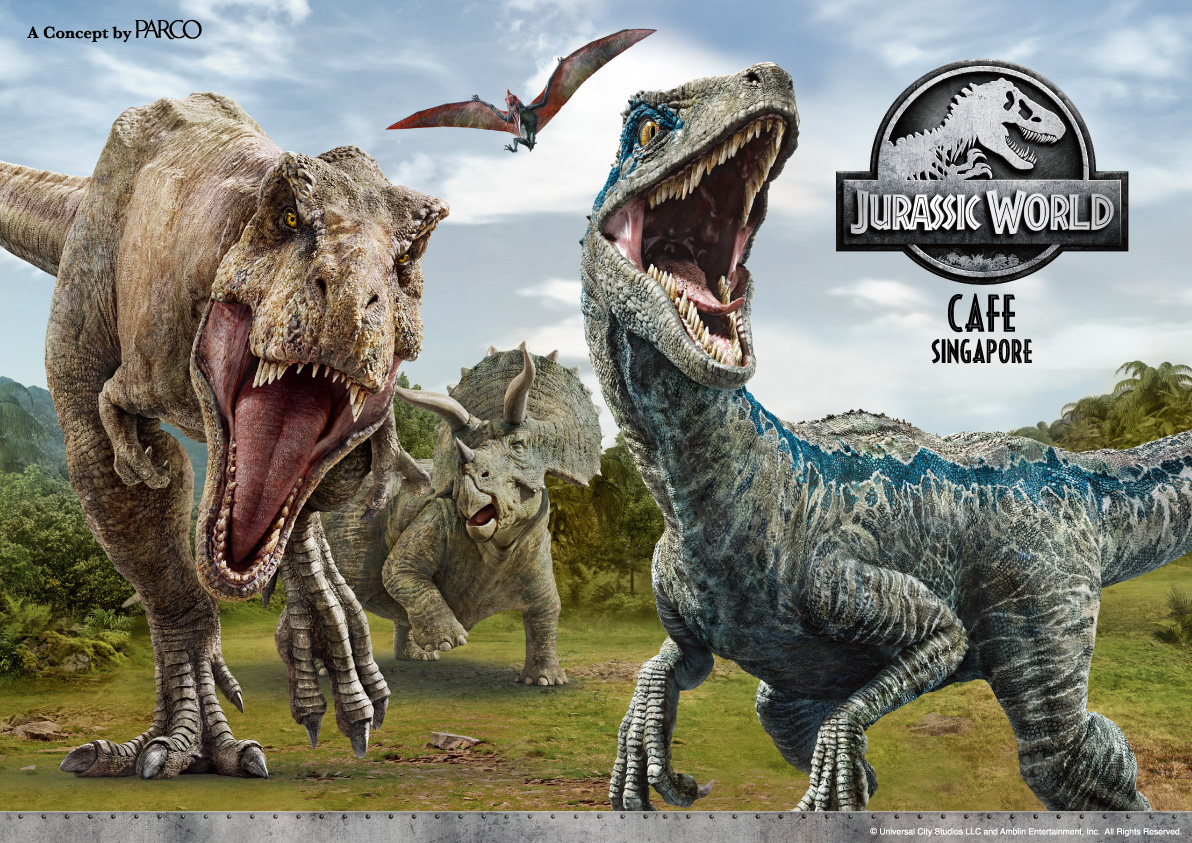 ジュラシックワールドカフェ Jurassic World Singapore 侏羅紀世界101