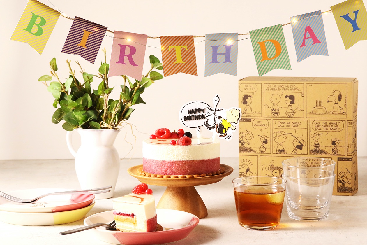 スヌーピー PEANUTS Cafe 誕生日ケーキ Snoopy Birthday Cake 史努比2