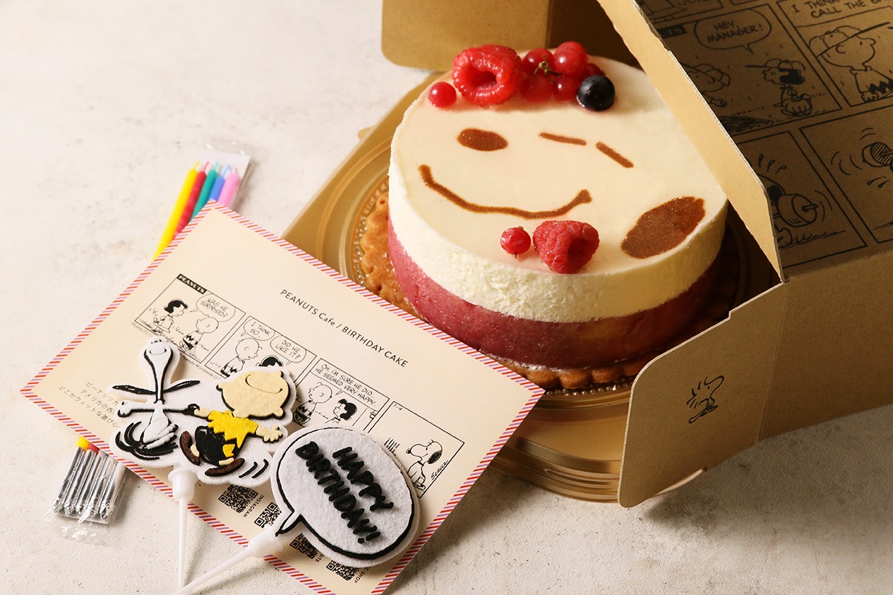 スヌーピー PEANUTS Cafe 誕生日ケーキ Snoopy Birthday Cake 史努比3