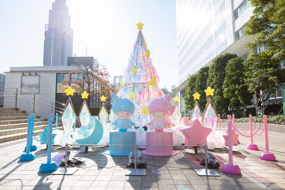 TWINKLE COLOR CHRISTMAS Shinjuku キキララクリスマス新宿 光雕投影2