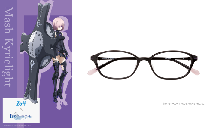 Zoff 劇場版 Fate Grand Order 神聖円卓領域キャメロット 全６モデルを公開 Moshi Moshi Nippon もしもしにっぽん