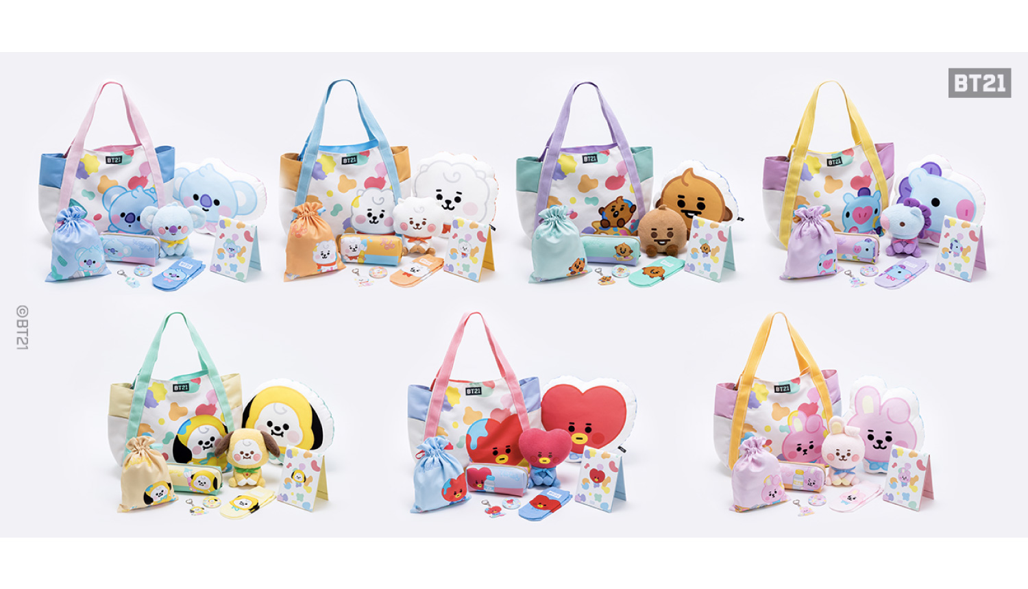 人気キャラクターBT21の豪華9点セット福袋「2021 BT21 Happy Bag」日本 ...