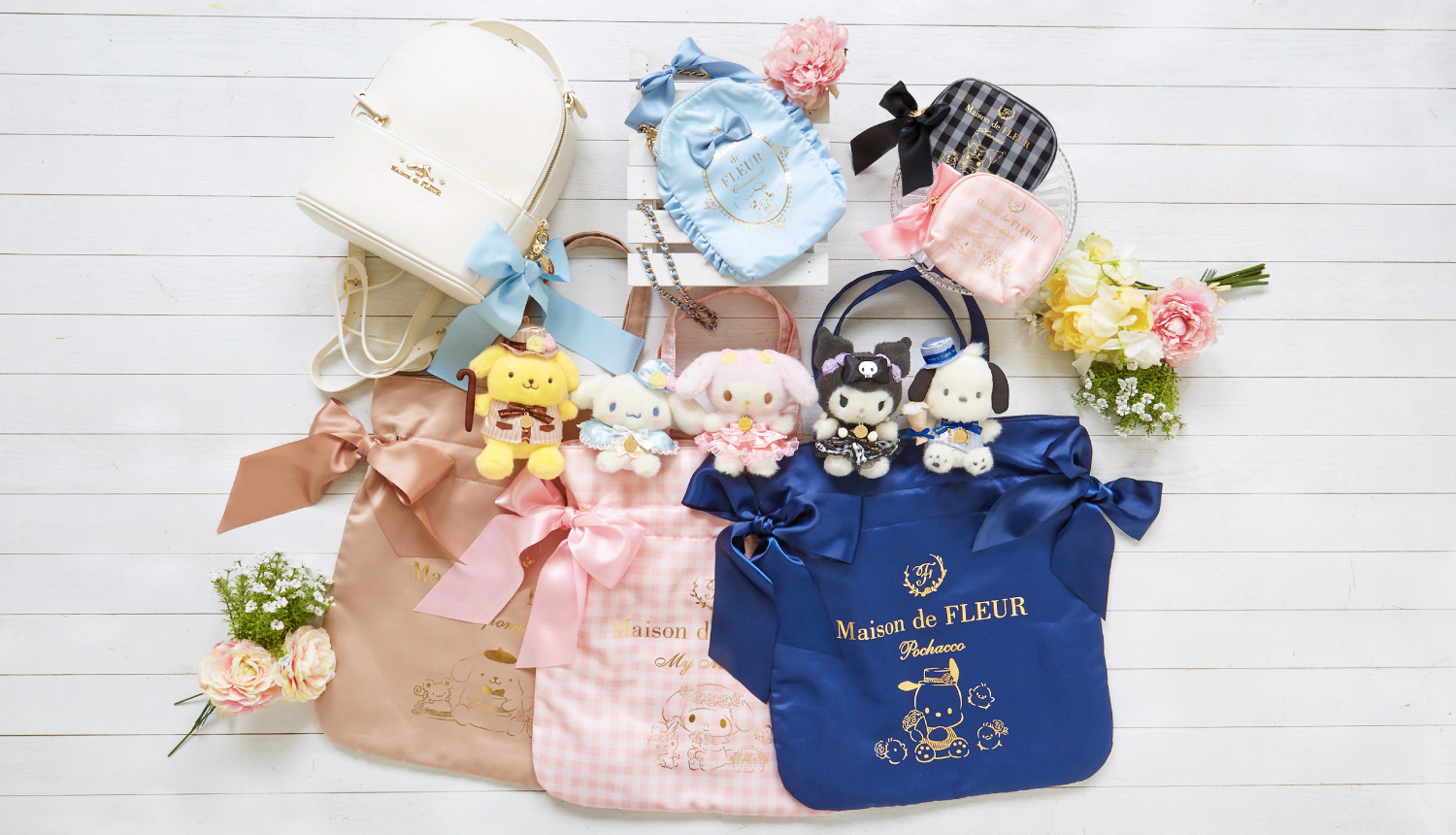 Maison-de-FLEUR×Sanrio-characters-メゾン-ド-フルール-サンリオ-三麗鷗m