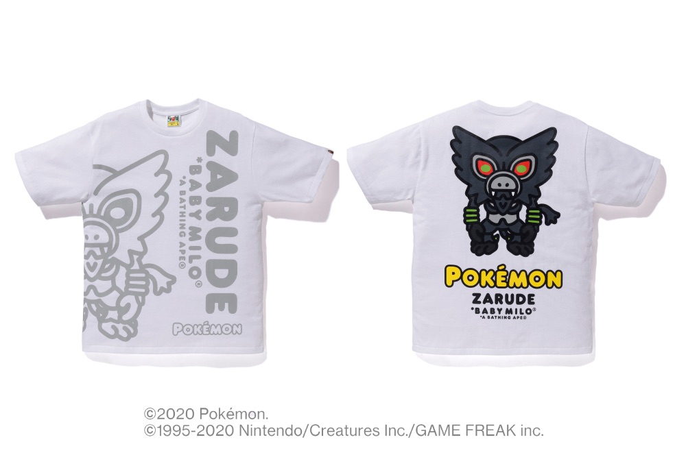 ベイプ x「ポケモン」A BATHING APE® Pokémon 精靈寶可夢1