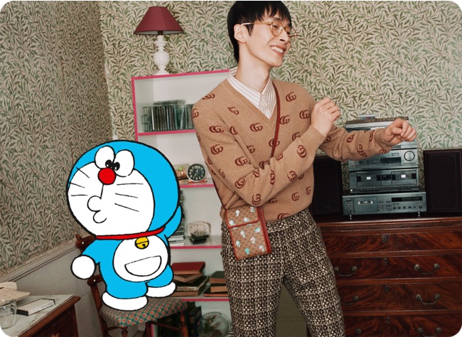 ドラえもん×GUCCI 哆啦A夢 Doraemon X GUCCI