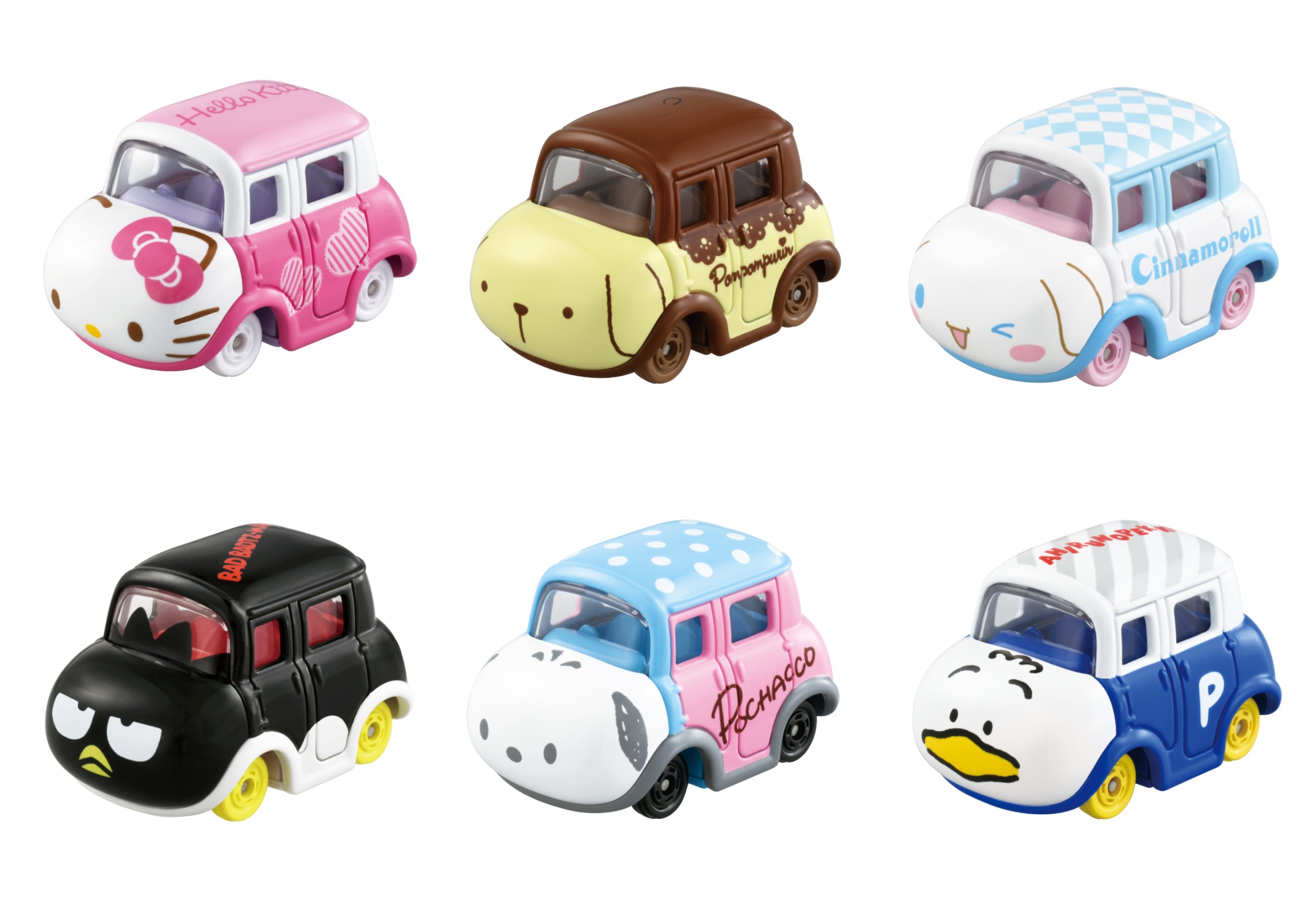 トミカ×サンリオコラボ第2弾 TAKARATOMY Sanrio 三麗鷗4