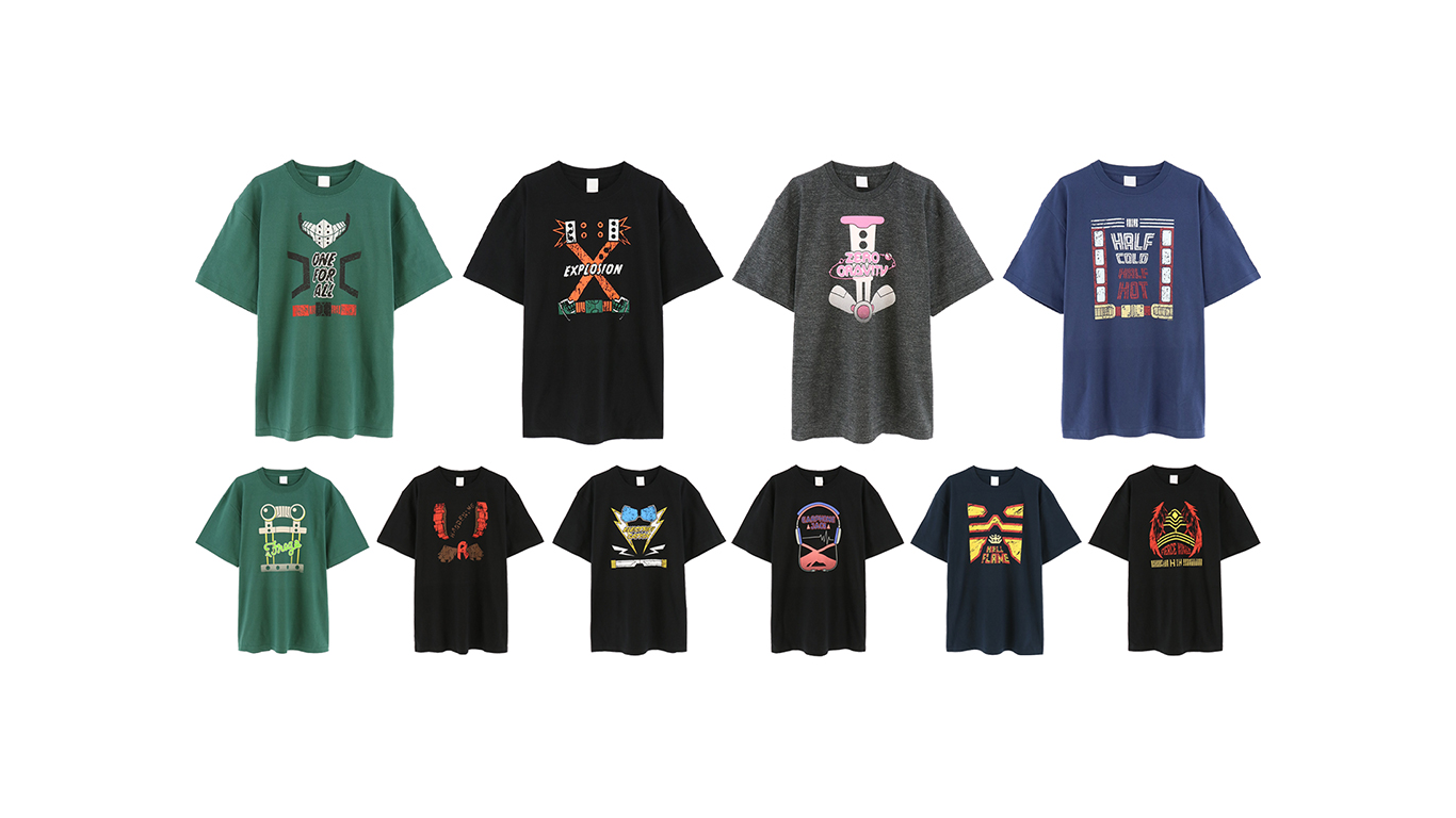 ACOS(アコス)より「僕のヒーローアカデミア」オーバーサイズTシャツ販売決定