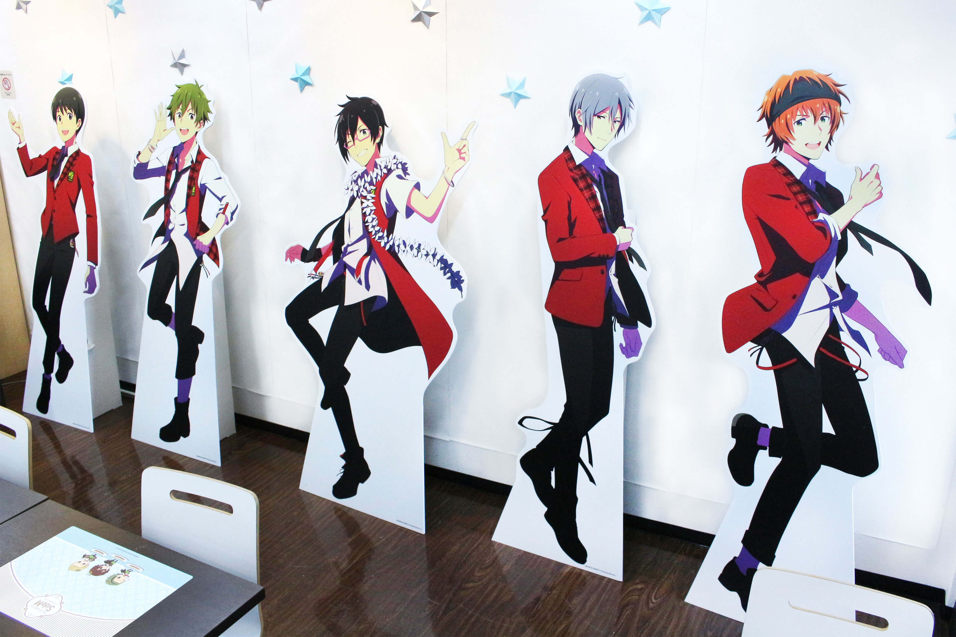 THE iDOLM@STER SideM Themed Cafes Open in Ikebukuro, Tennoji, and 
