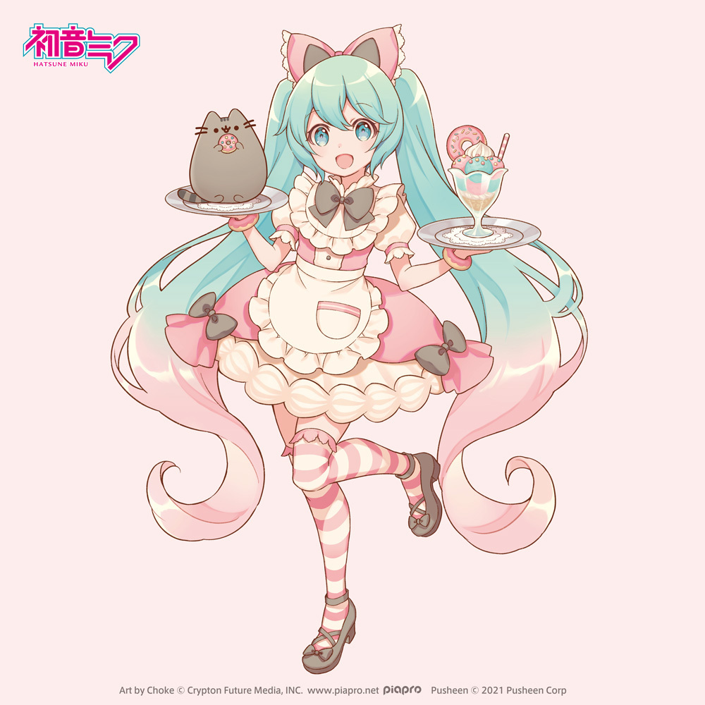 初音ミクpusheen