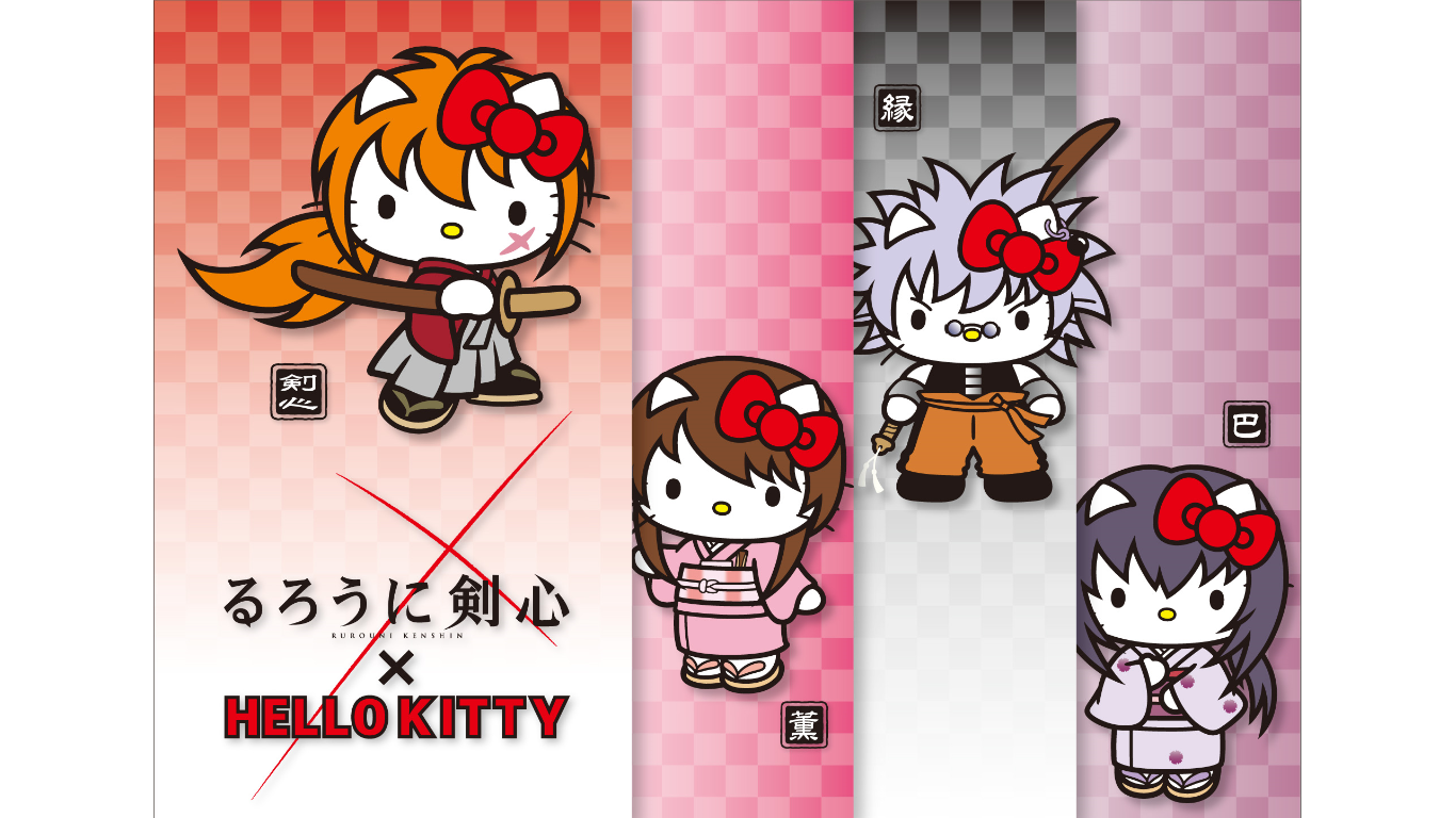 大熱賣電影 神劍闖江湖 最新作與hello Kitty舉辦合作企劃 Moshi Moshi Nippon もしもしにっぽん