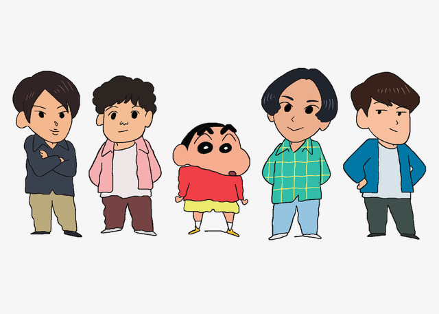 Crayon Shin Chan Family Anime From Japan HD wallpaper