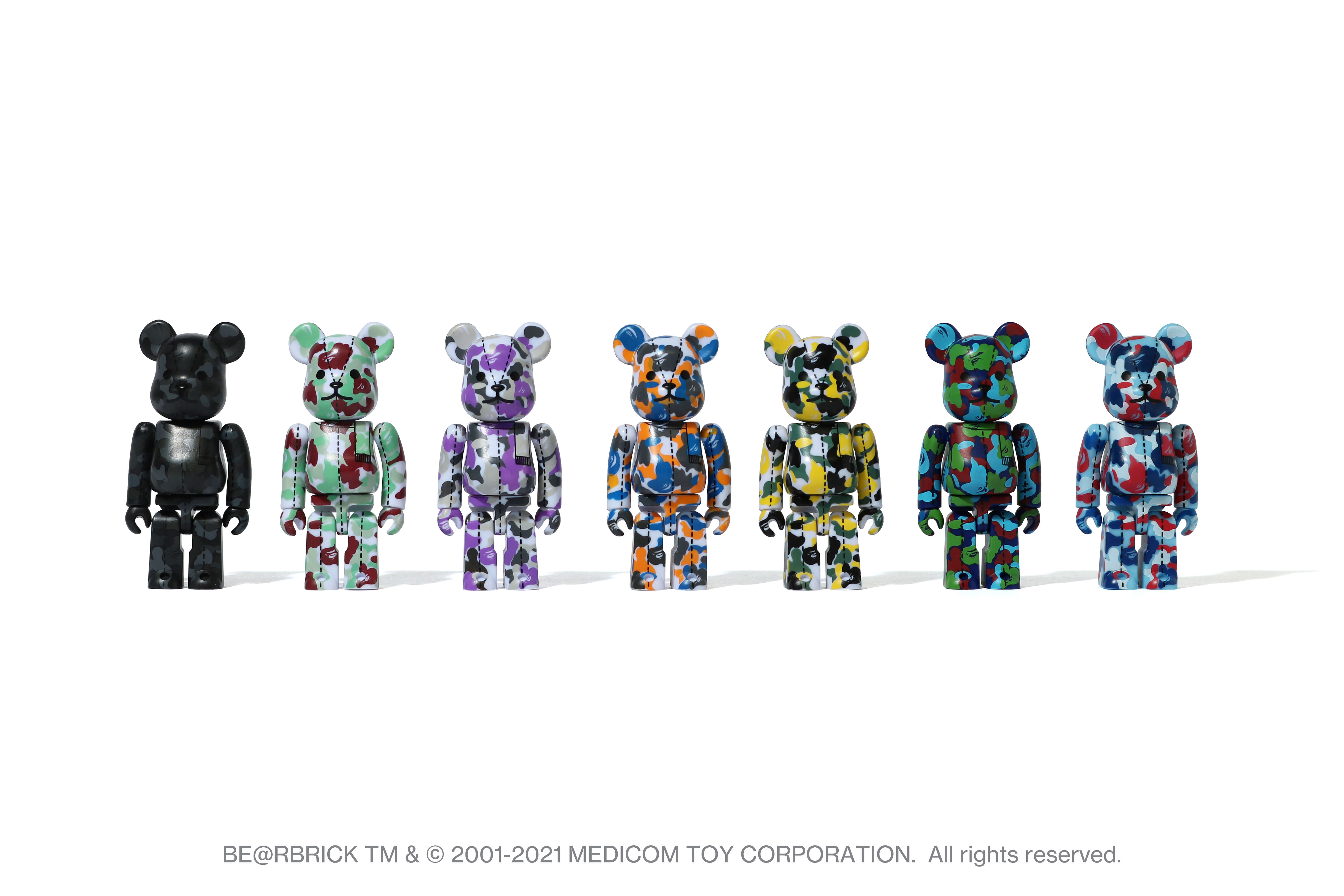 A BATHING APE® Releases Collection in Collaboration With BE@RBRICK 