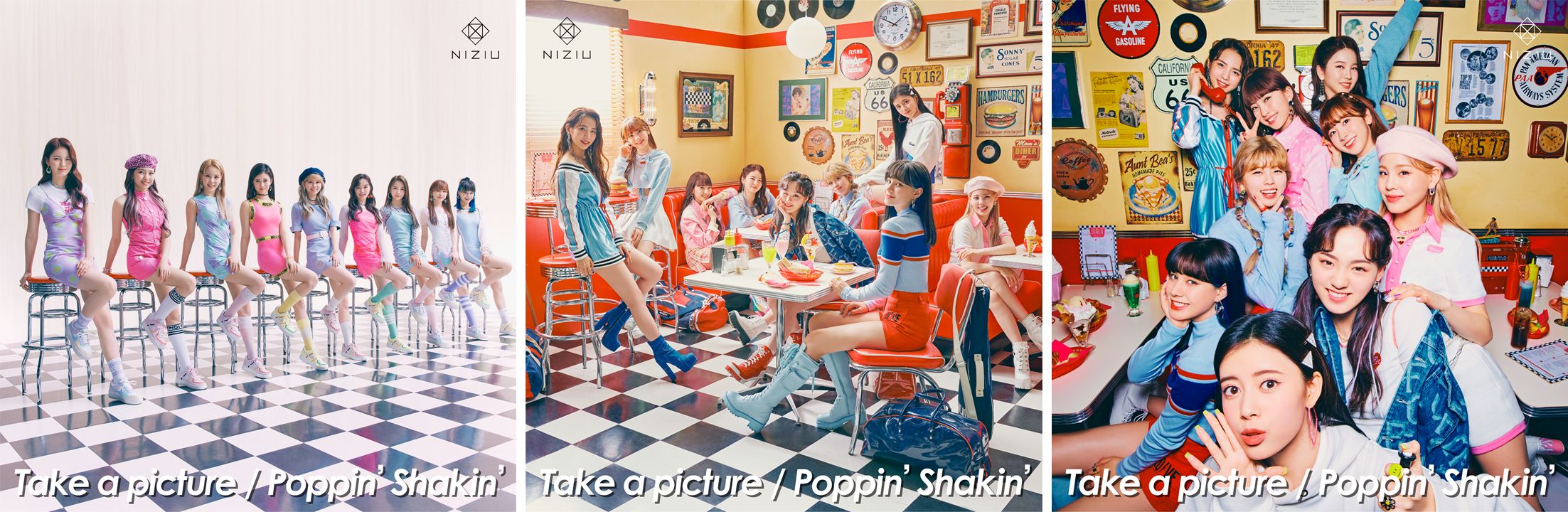 NiziU 2nd Single「Take a picture／Poppin’ Shakin’」 (4)