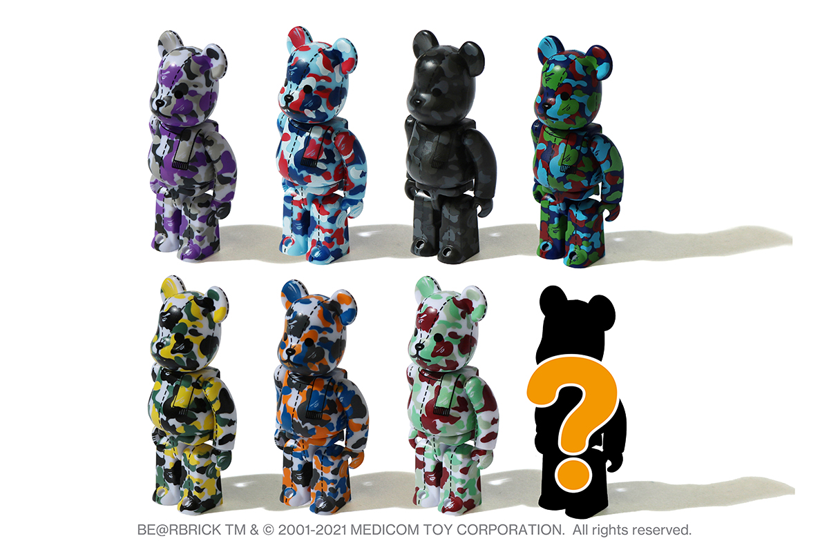 A BATHING APE® 28TH ANNIVERSARY BE@RBRICK BAPE® (3)