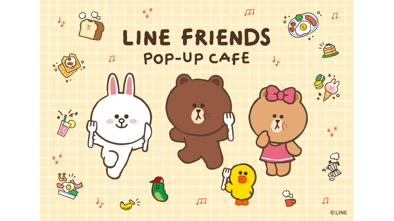 LINE FRIENDS POP-UP CAFE