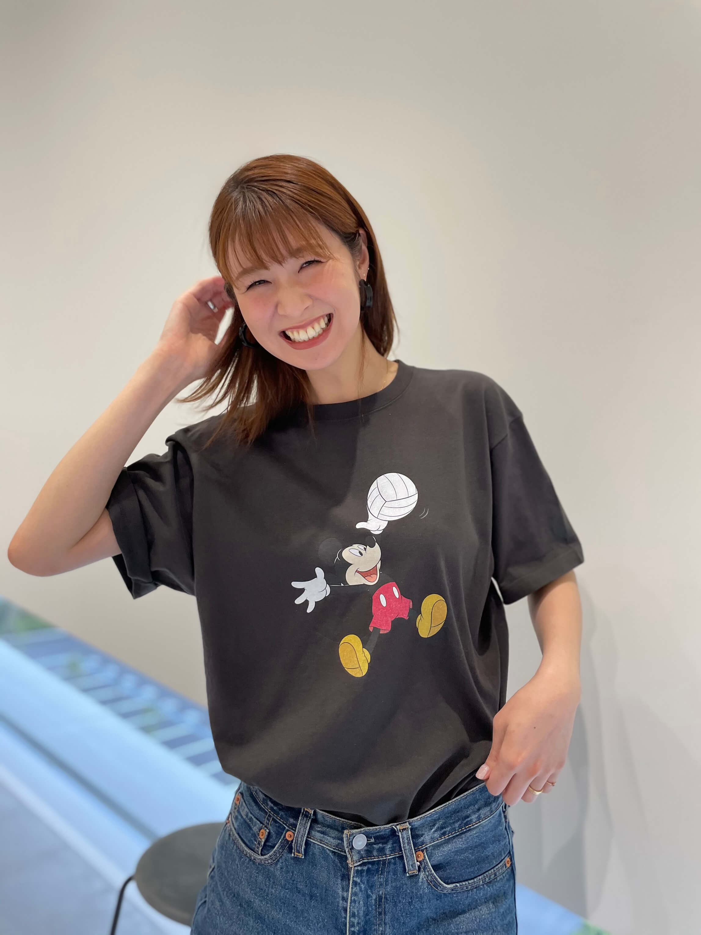 木村沙織さん、ディズニーバレーボールTシャツをプロデュース2