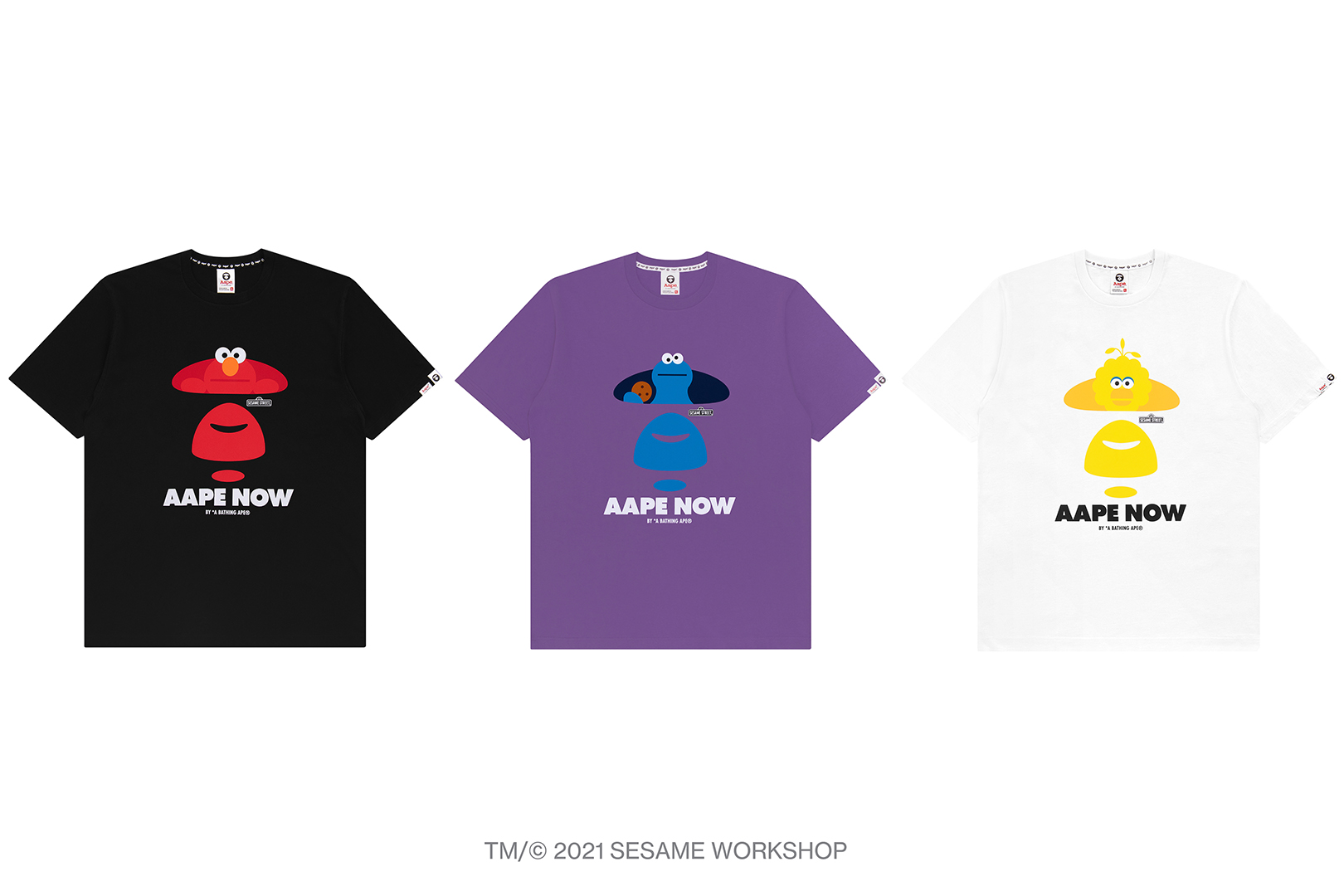 AAPE BY A BATHING APE® × セサミストリート (5)