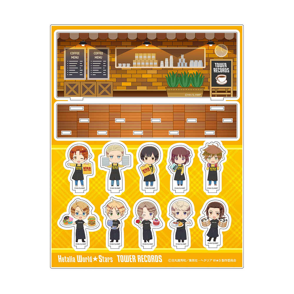 ヘタリア World Stars タワーレコードコラボカフェ期間限定登場 Moshi Moshi Nippon もしもしにっぽん ヘタリア World Stars タワーレコードコラボカフェ期間限定登場 Moshi Moshi Nippon もしもしにっぽん