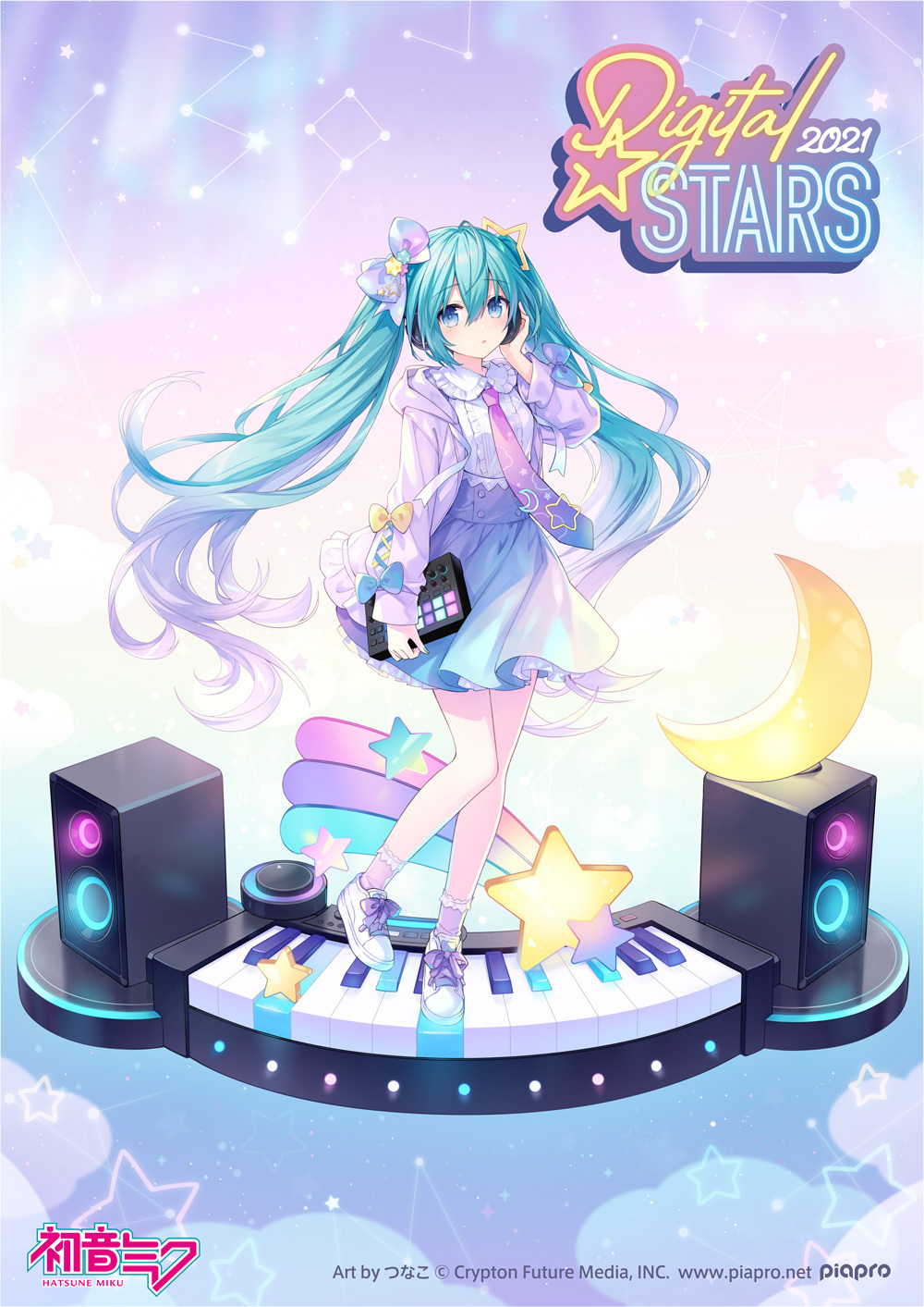 HATSUNE MIKU Digital Stars 2021 Online Event Announced For August, MOSHI  MOSHI NIPPON