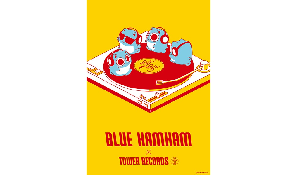 BLUE HAMHAM × TOWER RECORDSコラボグッズ1