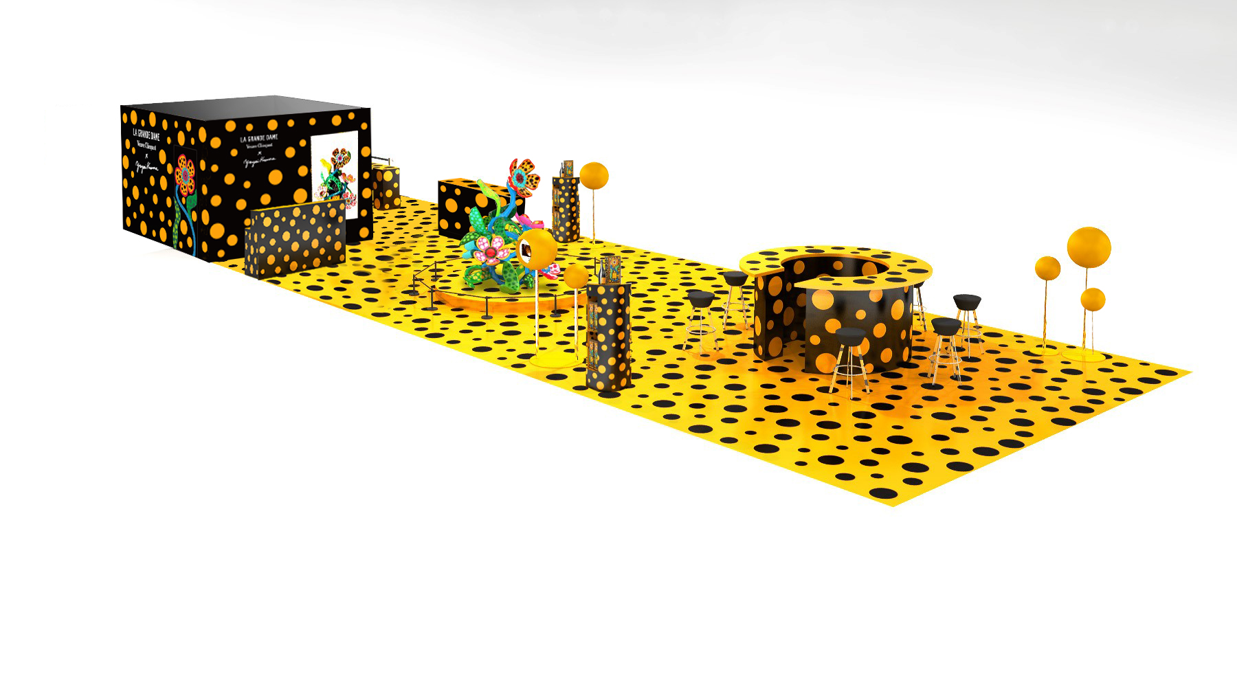 Yayoi Kusama Collaborates with Veuve Clicquot on a Redesigned Champagne - V  Magazine