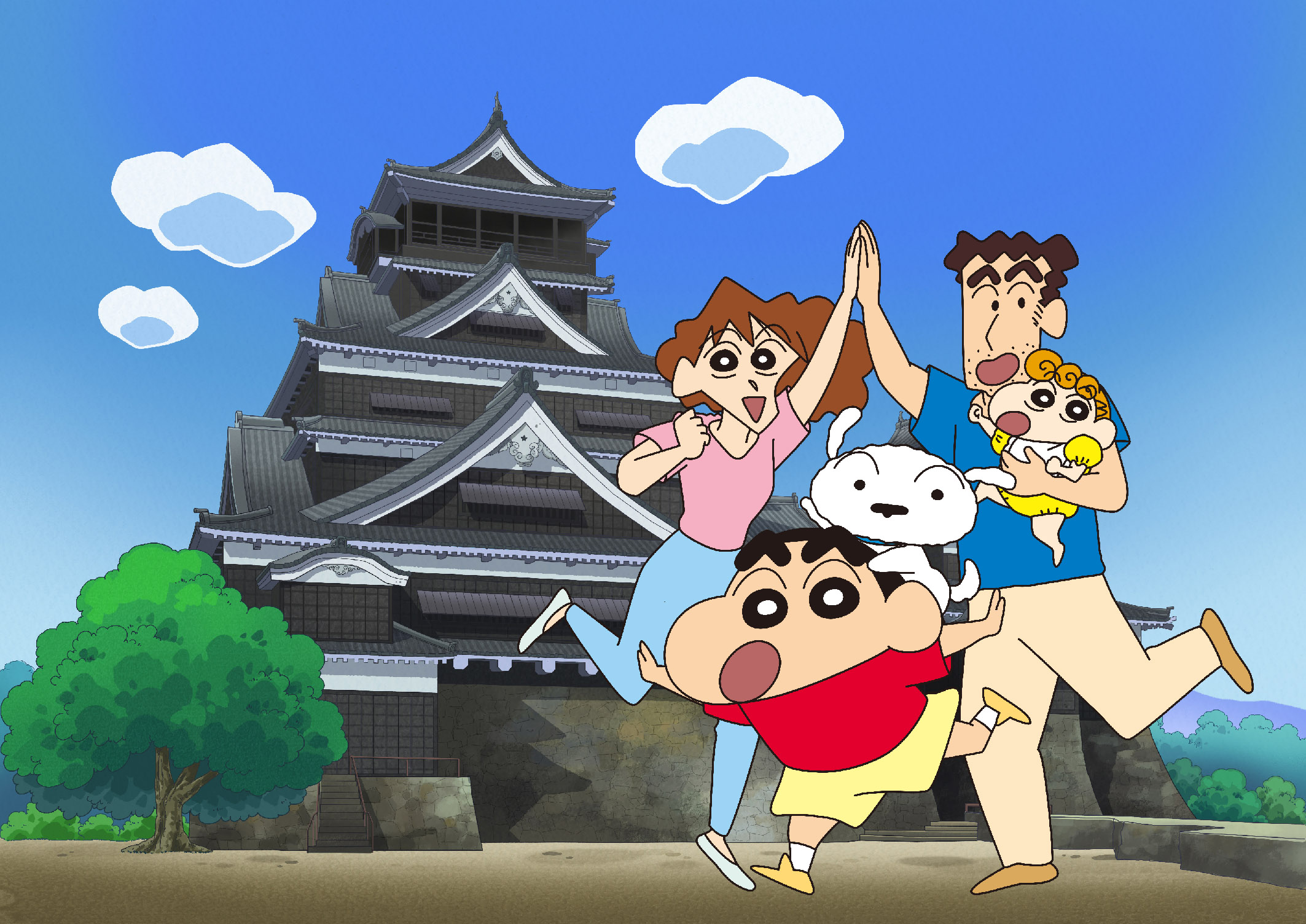 「クレヨンしんちゃん」野原一家が熊本復興応援隊長に就任　Crayon Shin-Chan　蠟筆小新1