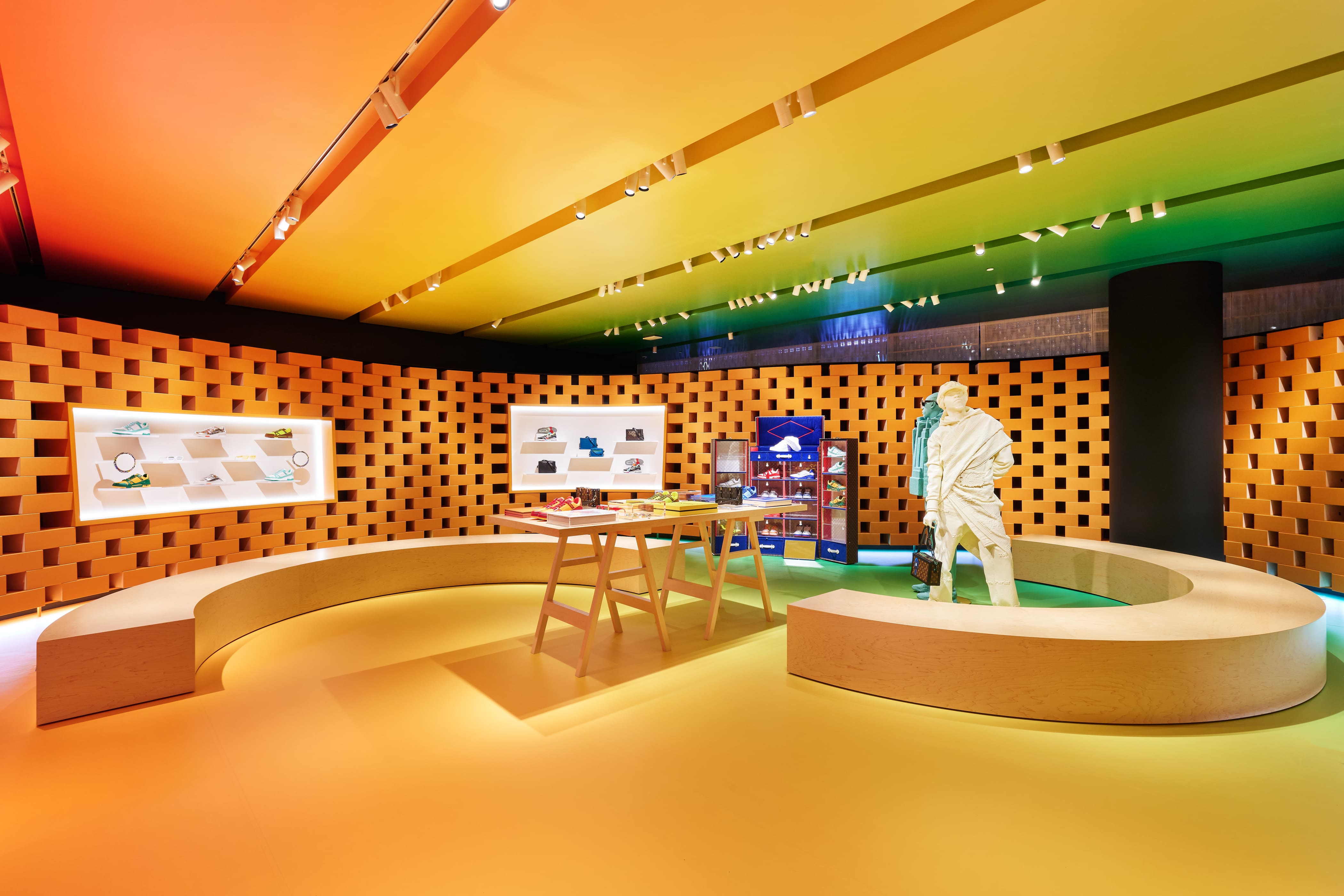 Louis Vuitton New York Soho Pop-Up store, United States