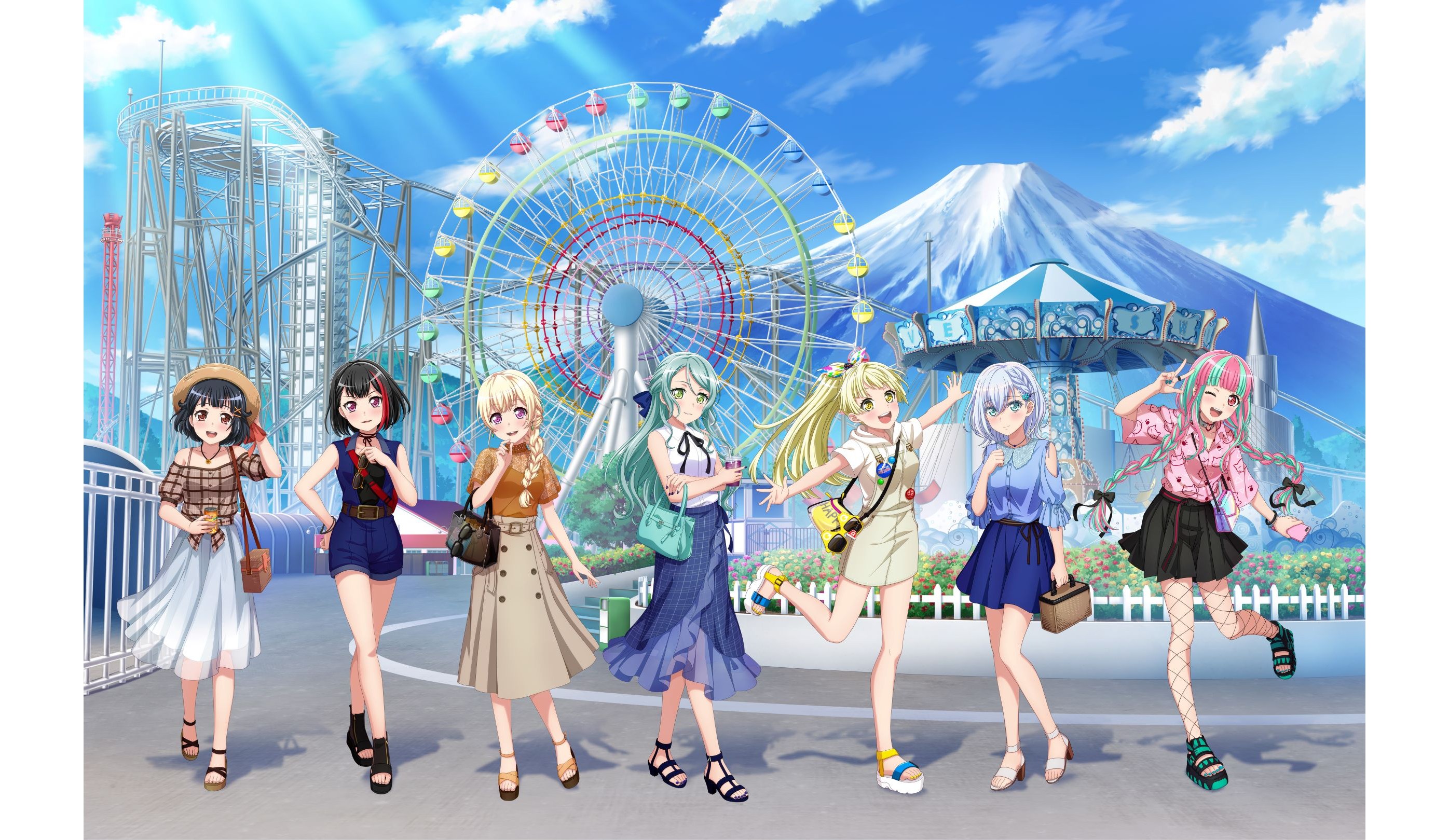 BanG Dream! Girls Band Party x Fuji-Q Highland Summer Event