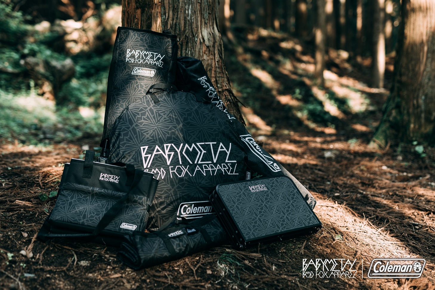 BABYMETAL Collaborates with COLEMAN to Produce Outdoor Equipment