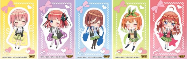 The Quintessential Quintuplets Character Notebook Collection